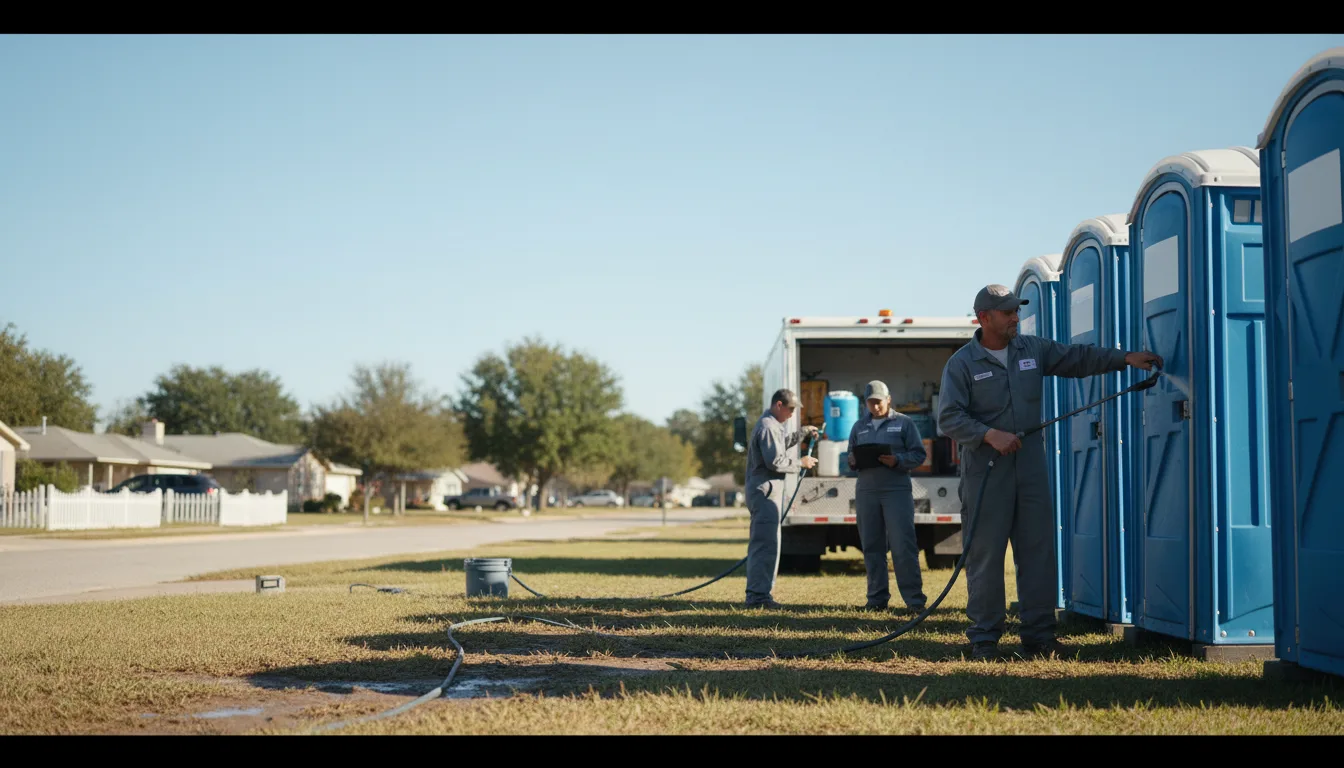 Long-Term Portable Toilet Rental in Genoa, IL near me